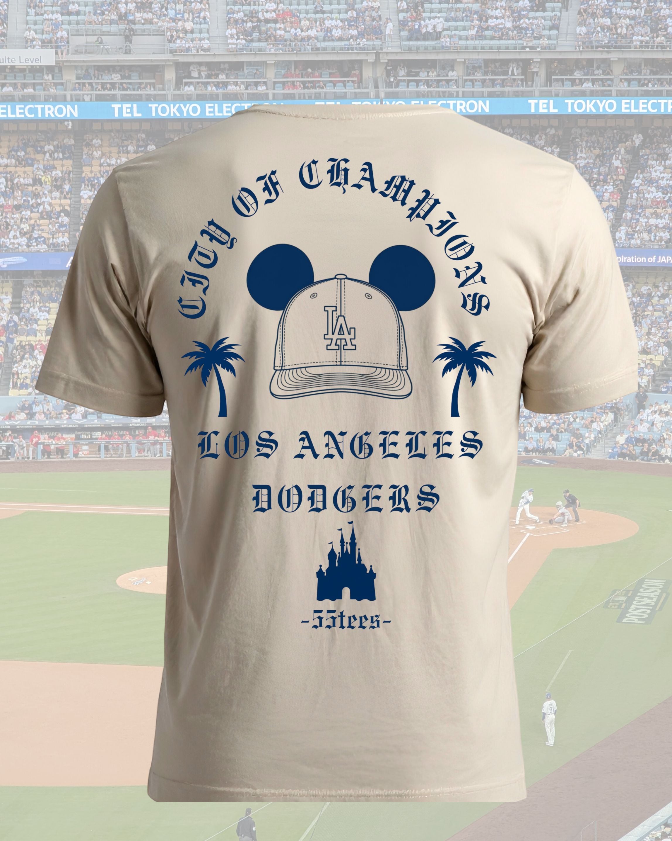 City of Champions Dodgers x Disneyland Collection CITY CONNECT version