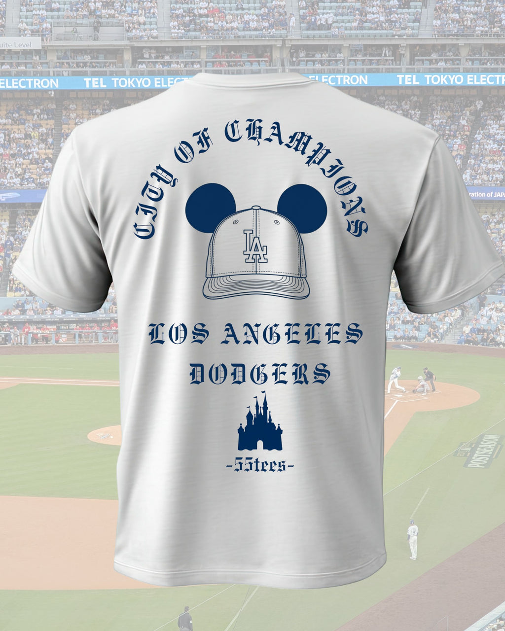 City of Champions Dodgers x Disneyland Collection HOME version