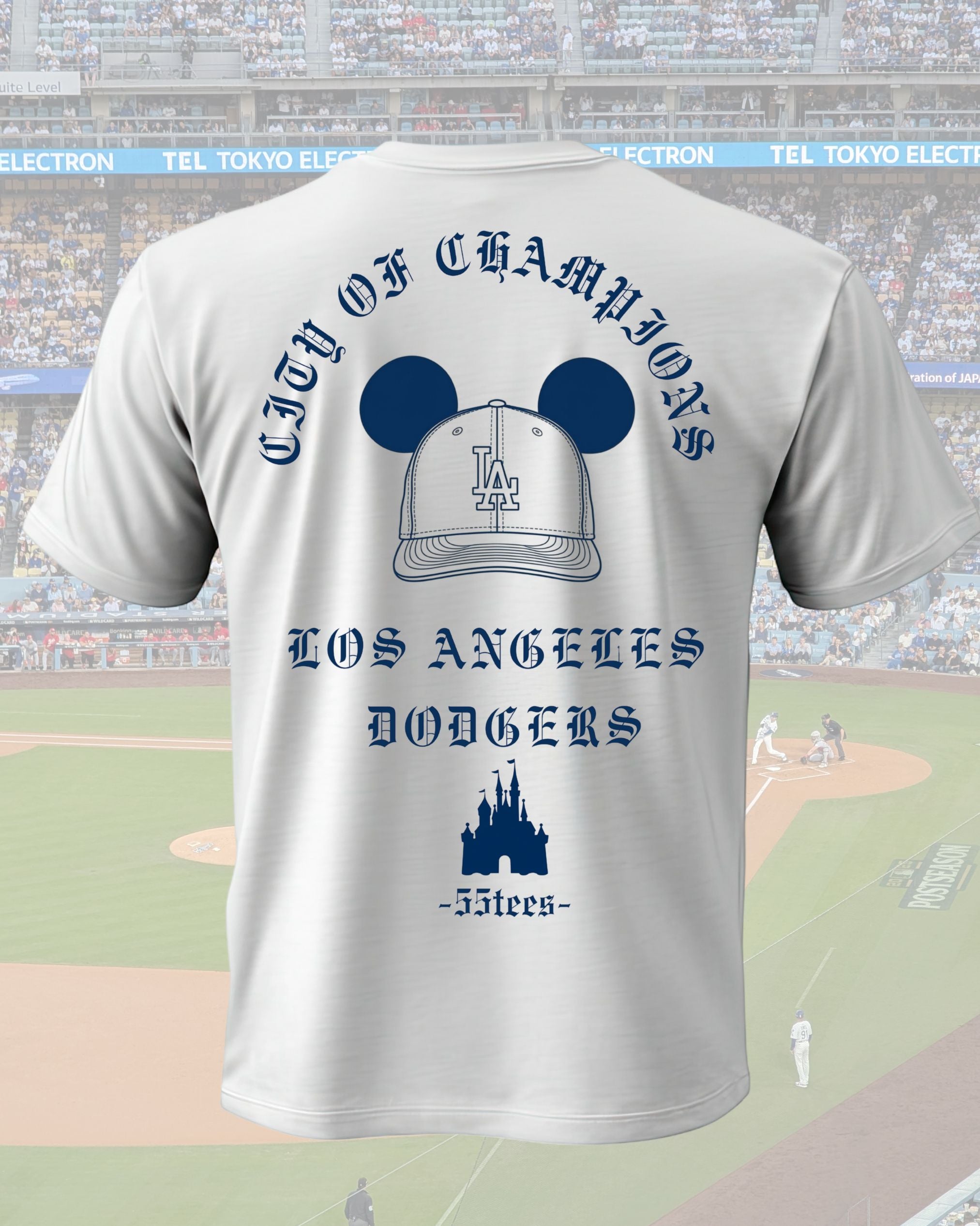 City of Champions Dodgers x Disneyland Collection HOME version